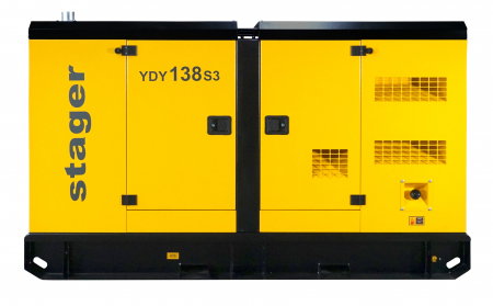 Generator insonorizat diesel Stager YDY138S3 1158000138S3, trifazat 125kVA, 180A, 1500rpm [3]