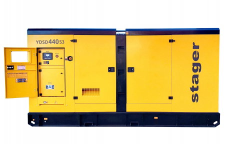 Stager YDSD440S3 Generator insonorizat 440kVA, 577A, 1500rpm, trifazat, diesel [3]