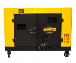 Generatoare insonorizate - Generator insonorizat Stager YDE12TD, 3000rpm, diesel, monofazat