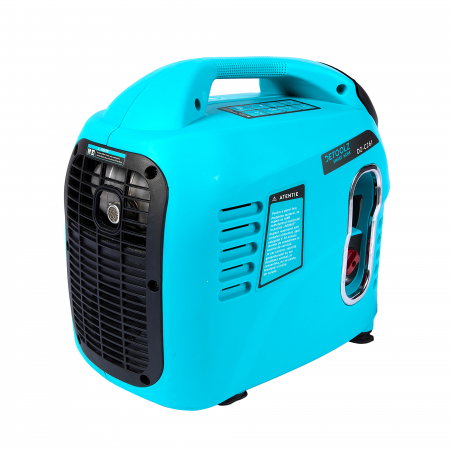Generator invertor digital 2100 W monofazat Detoolz DZ-C261 79.5CC benzina port 12 V, port USB 5V [2]