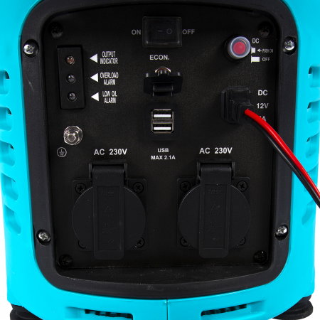 Generator invertor digital 2100 W monofazat Detoolz DZ-C261 79.5CC benzina port 12 V, port USB 5V [5]