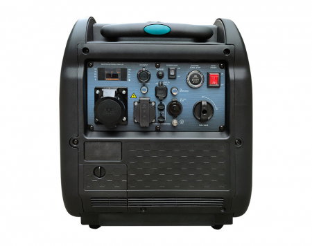 Generator invertor Könner & Söhnen KS 5500iES ATSR, 5.5 kW, benzina, 9.5 cp, 1х16А, 1х32А, motor KS 330i, consum redus, LED display [4]
