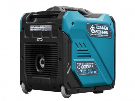 Generator invertor Konner & Sohnen KS 6000iE S ATSR, 5.5 kW, benzina, 7.5 cp, 1х16А, 1х32А, motor KS 240i, consum redus, LED display [8]