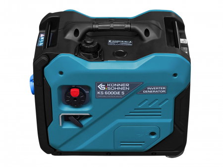 Generator invertor Konner & Sohnen KS 6000iE S ATSR, 5.5 kW, benzina, 7.5 cp, 1х16А, 1х32А, motor KS 240i, consum redus, LED display [7]
