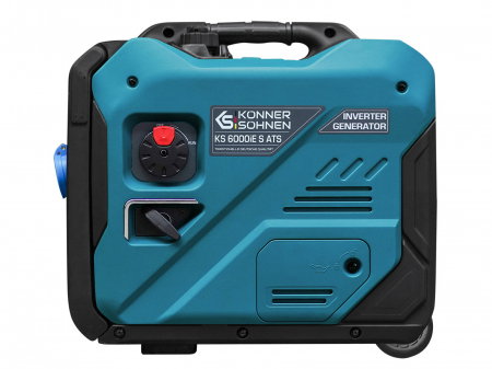 Generator invertor Konner & Sohnen KS 6000iE S ATS, 5.5 kW, automatizare incorporata, benzina, 7.5 cp, 1х16А, 1х32А, motor KS 240i, consum redus, LED display [3]