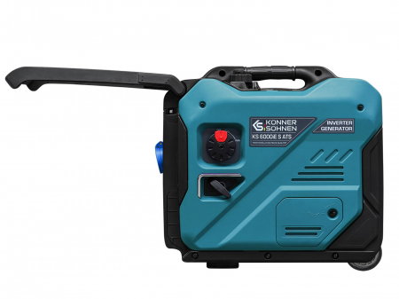 Generator invertor Konner & Sohnen KS 6000iE S ATS, 5.5 kW, automatizare incorporata, benzina, 7.5 cp, 1х16А, 1х32А, motor KS 240i, consum redus, LED display [7]
