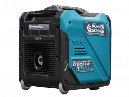 Generator invertor Konner & Sohnen KS 6000iE S ATS, 5.5 kW, automatizare incorporata, benzina, 7.5 cp, 1х16А, 1х32А, motor KS 240i, consum redus, LED display [5]