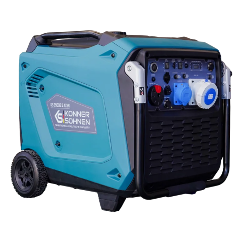 Generatoare digitale - Generator invertor Konner & Sohnen KS 9500iE S ATSR 9 kW cu telecomanda si conector ATS