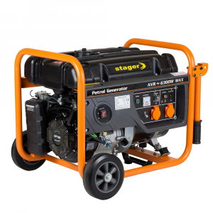 Generatoare de uz general - Generator open frame benzina Stager GG 7300W