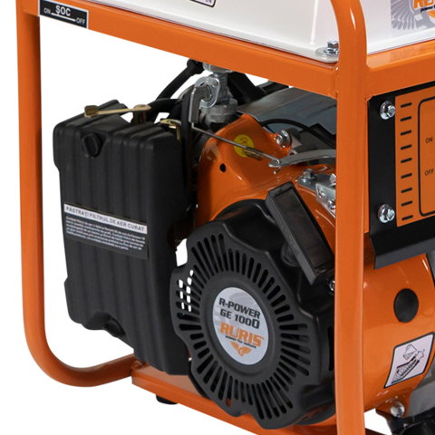 Generator open frame Ruris R-Power GE 1000, 3 CP, 1.1 kW, monofazat, benzina, 4 timpi, bobinaj cupru [3]