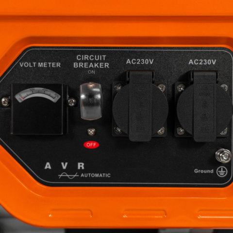 Generator open frame Ruris R-Power GE 2800RC, 7 CP, 2.8 kW, monofazat, benzina, pornire electrica, bobinaj cupru 100%, telecomanda [9]