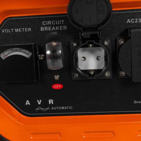 Generator open frame Ruris R-Power GE 2800RC, 7 CP, 2.8 kW, monofazat, benzina, pornire electrica, bobinaj cupru 100%, telecomanda [10]