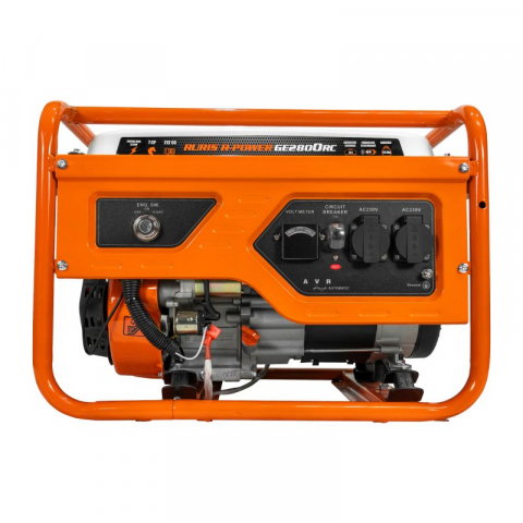 Generator open frame Ruris R-Power GE 2800RC, 7 CP, 2.8 kW, monofazat, benzina, pornire electrica, bobinaj cupru 100%, telecomanda [2]