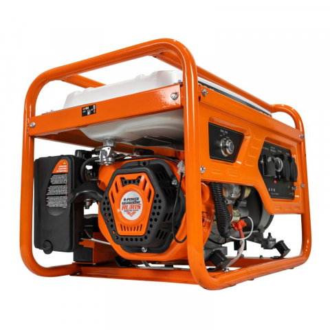 Generator open frame Ruris R-Power GE 2800RC, 7 CP, 2.8 kW, monofazat, benzina, pornire electrica, bobinaj cupru 100%, telecomanda [3]