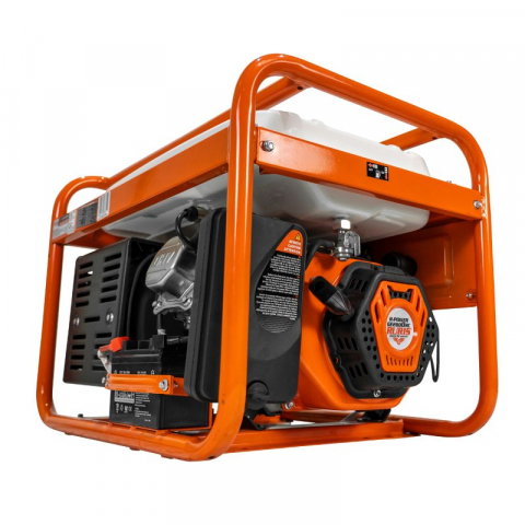 Generator open frame Ruris R-Power GE 2800RC, 7 CP, 2.8 kW, monofazat, benzina, pornire electrica, bobinaj cupru 100%, telecomanda [4]