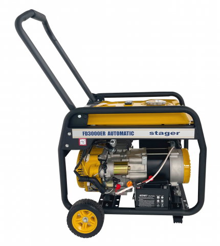 Stager FD 3000ER Automatic Generator open-frame 2.8kW, monofazat, benzina, pornire electrica [2]