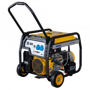 Generatoare de uz general - Generator open frame Stager FD 9500E 5160009500 7kW, monofazat, benzina, pornire electrica