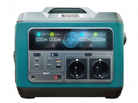 Generatoare electrice - Statie portabila de alimentare Konner&Sohnen KS 1200PS-FC, 1200 W