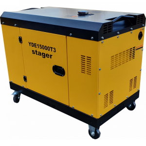 Generator Stager YDE15000T3 11580015000T3 14 kVA , 19A, 3000 rpm, diesel, trifazat, insonorizat [3]