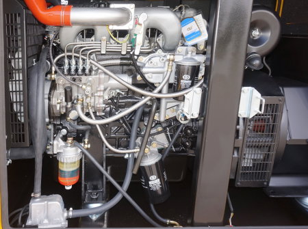 Generator insonorizat Stager YDY61S3  61kVA, 49 kw, 79A, 1500rpm, trifazat, diesel [4]