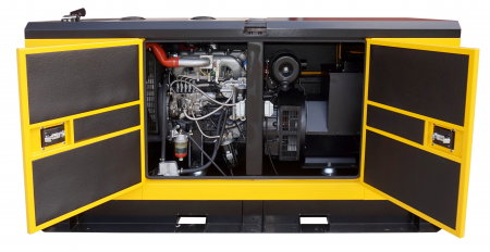 Generator insonorizat Stager YDY61S3  61kVA, 49 kw, 79A, 1500rpm, trifazat, diesel [3]