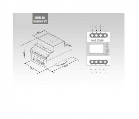 Growatt contor trifazat TPM-E [3]