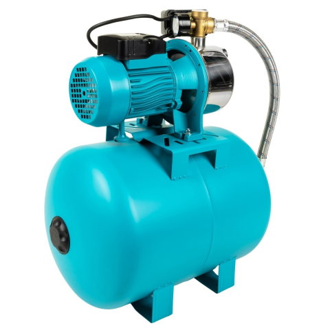Hidrofor Detoolz 0.9 kW, debit maxim 3300l/h, inaltime maxima pompare 45m, corp pompa inox, butelie 50L [8]