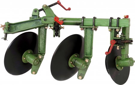Accesorii utilaje agricole - ILS-220Y - Grapa cu discuri pentru tractor, un bolt, 20cm