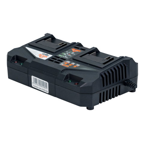 Acumulatori si incarcatoare pentru scule electrice - Incarcator dublu RURIS 44e pentru acumulatori Li-Ion 20V, 2x2.5A