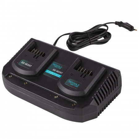 Incarcator Detoolz DZ-SE207 2 acumulatori 18V incarcare 3.5A/ora [2]
