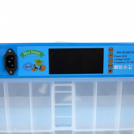 Incubator automat Micul Fermier cu 2 etaje 128 oua gaina GF-1509 [16]