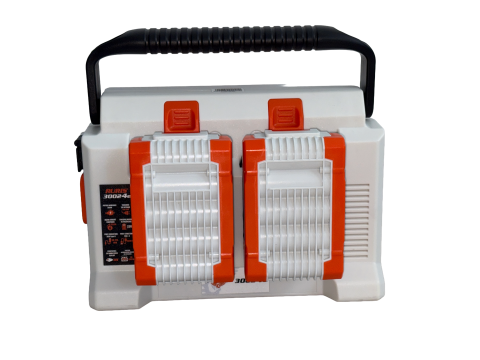 Invertor portabil pe acumulator RURIS 30024e + 4 acumulatori Alfa UP 2400e X-CHARGE [2]
