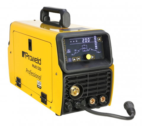 Aparate de sudura - ProWELD Multi 520 LED 4 in 1 Invertor sudare multifunctional CUT/TIG/MMA/MIG