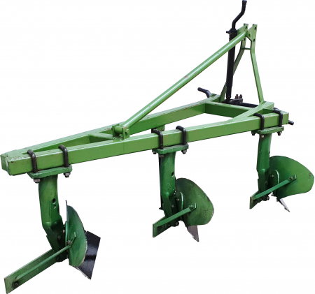 Jinma 1L-330 - Plug cu 3 trupite pentru tractor, 3 prinderi, reglaj excentric, 35cm [1]