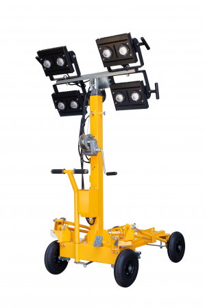 Turn de iluminat Stager YL250-4 1158202504 4x250W, LED, telescopic, 4.5m [1]