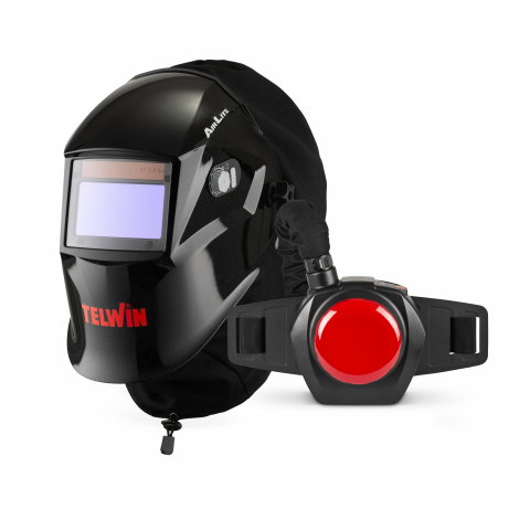 Masti sudura - Masca de sudura automata Telwin AIRLITE PAPR, cu sistem respirator purificator de aer