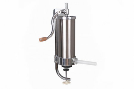 Curte, gradina, microferme - Masina de carnati Micul Fermier 3kg VERTICAL 5 palnii