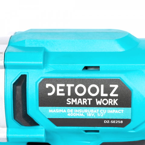 Masina de insurubat cu impact Detoolz DZ-SE258 400 Nm 18V Li-ion [7]