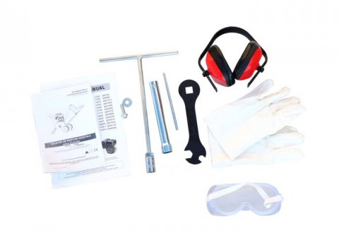 Masina de taiat lemne ProGARDEN MTL15E 5162000008 pe benzina, Loncin15 CP, pornire electrica, 400 taieri pe minut [3]