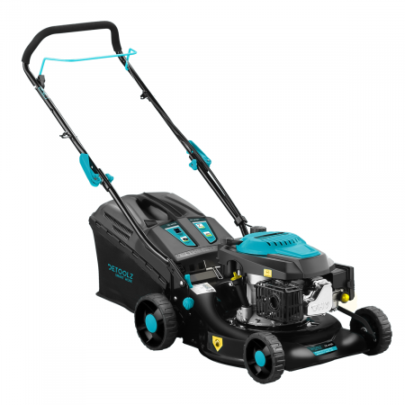 Masini de tuns gazon - Masina de tuns gazon Detoolz DZ-M105, benzina, 17", 146CC, 40L