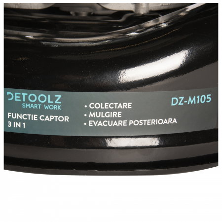 Masina de tuns gazon Detoolz DZ-M105, benzina, 17", 146CC, 40L [5]
