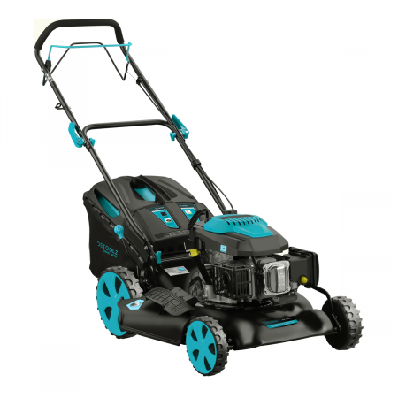 Masini de tuns gazon - Masina de tuns gazon Detoolz DZ-M106, benzina, 18", 146CC, 60L
