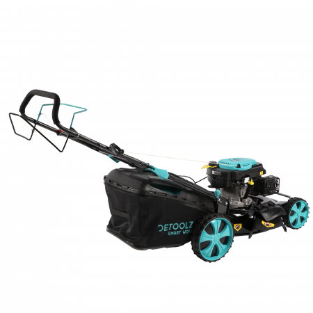 Masina de tuns gazon Detoolz DZ-M107, benzina, autopropulsie, 54cm, 70L [6]