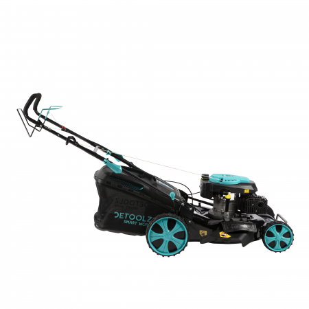 Masina de tuns gazon Detoolz DZ-M107, benzina, autopropulsie, 54cm, 70L [2]