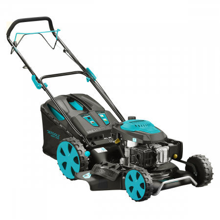 Masini de tuns gazon - Masina de tuns gazon Detoolz DZ-M107, benzina, autopropulsie, 54cm, 70L