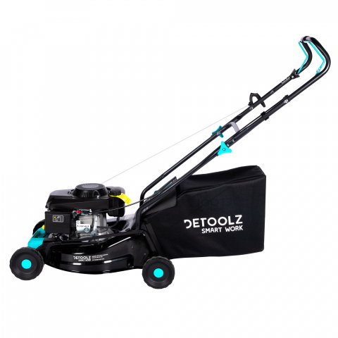 Masina de tuns gazon Detoolz DZ-TG1003-S001-G01, benzina, 146 CC, 50L, 46 cm [10]