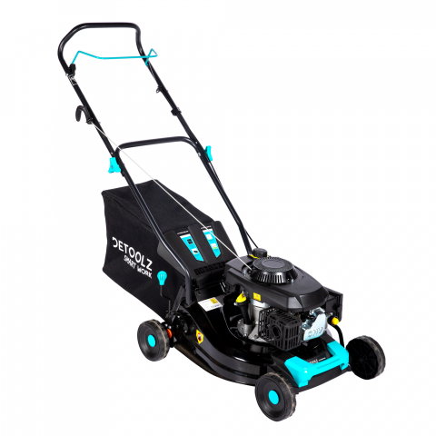 Masina de tuns gazon Detoolz DZ-TG1003-S001-G01, benzina, 146 CC, 50L, 46 cm [3]