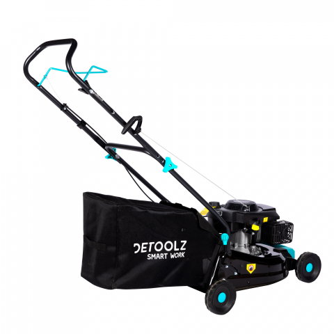 Masina de tuns gazon Detoolz DZ-TG1003-S001-G01, benzina, 146 CC, 50L, 46 cm [16]