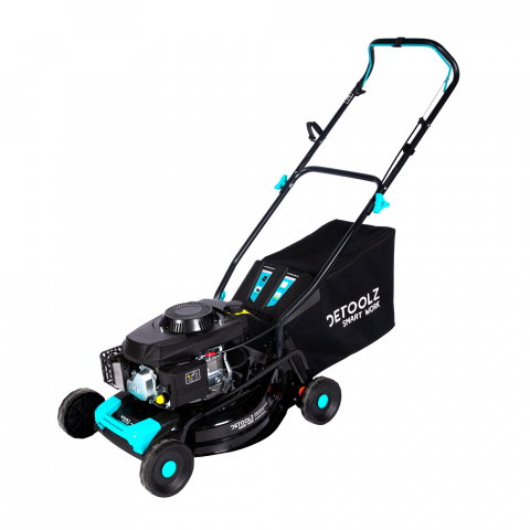 Masina de tuns gazon Detoolz DZ-TG1003-S001-G01, benzina, 146 CC, 50L, 46 cm [9]