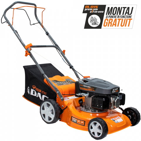Curte, gradina, microferme - Mașină de tuns gazon RURIS DAC 110XL 2.5 CP, 40 cm, autopropulsie